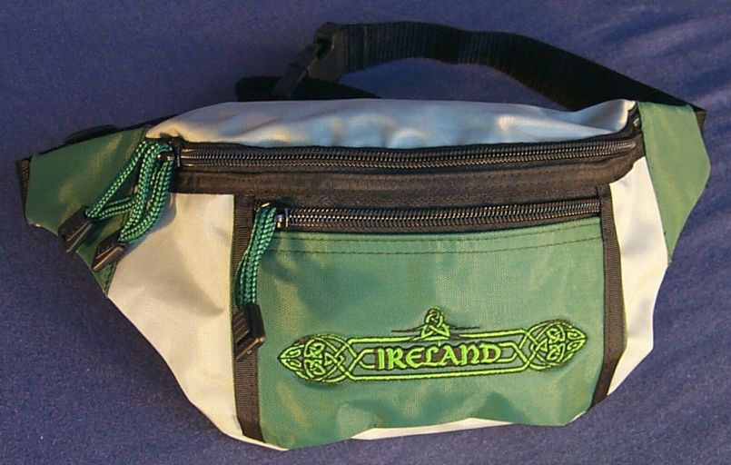 Irish hip waist bag embroidered Ireland Cycling Team  