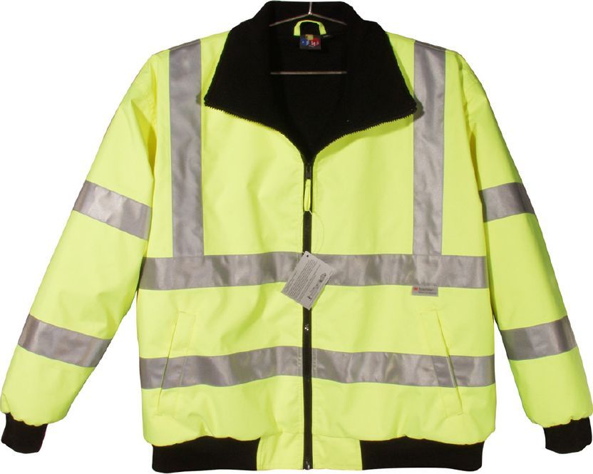 Fleece Safety Jacket M, Class III ANSI 107 & EN 471  