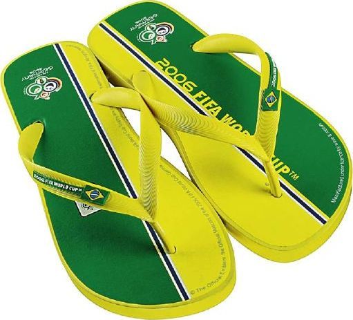 Official Licensed FIFA World Cup 2006 Flip Flop Sandal.